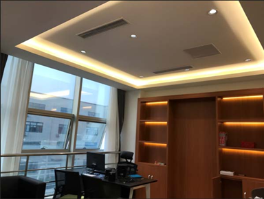 office fit out project in shanghai, china