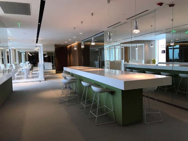 office fit out project in shanghai, china