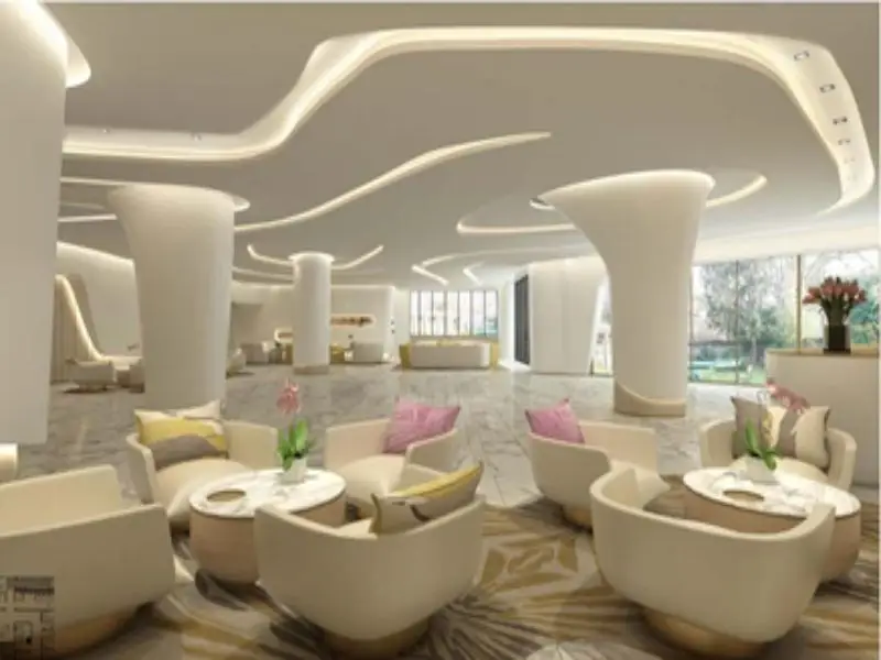 beauty center fit out project in china